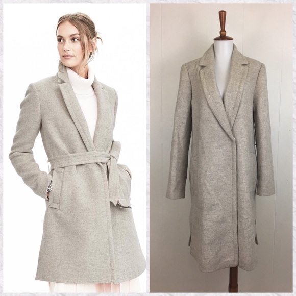 Banana Republic Jackets & Blazers - Banana Republic Long Wool Blend Coat
